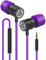 LUDOS Ultra Kopfhörer In Ear Ohrhörer mit Kabel und Mikrofon, Kristallklarer Klang, Ausgewogene Höhen und Tiefen, Neuer Memory Foam, Langlebiges Kabel, Bässe, Lautstärkeregelung, Earphones für Handy