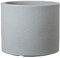 Scheurich Panzano 40, Pflanzgefäß/Blumentopf/Pflanzkübel, rund, Farbe: Stony Grey, hergestellt mit recyceltem Kunststoff, 10 Jahre Garantie, für den Außenbereich