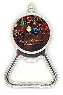 mas Bell Crutch Tree Festival Metal Beer Bottle Cap Opener Duty Stainless Steel