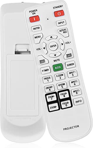 Universal Projector Remote Control for PANASONIC PT-EW630 PT-EX500E PT-EX500L PT-EX500U PT-EX500 PT-EX600E PT-EX600L PT-EX600U PT-EX600 PT-EZ570E PT-EZ570L PT-EZ570U PT-EZ570 and More