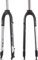 Fourche Avant De Vélo 26/27.5/29 1-1/8, Pneumatique 2.35, Frein À Disque Rigide VTT Vélo Fourche en Alliage D'aluminium Accessoires De Vélo C,27.5in