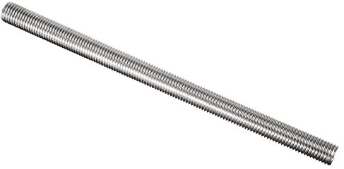 QUARKZMAN M16 x 250mm Vollgewindestangen x 1 Stück 304 Edelstahl Rechtsgewinde Stange für Bolzen und Klemmen und Aufhänger und U-Bolzen Silber