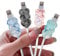 DiyGody Lovely Cable Protector for iPhone Type-C Charger - Heart Shape Sparkle Marble Pattern 4 PCS Set for Women Girls, Charging Cord Saver, Cable Chomper