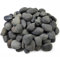 FANTIAN 18 kg natürliche schwarze Felsen, mexikanische Strandkiesel, 5,1 - 7,6 cm, dekorative schwarze Flussfelsen für Landschaftsbau, Garten, Pflaster, Brunnen, Gehwege und dekorative Steine im