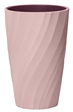 Unbreakable Toothbrush Cup, Reusable Bathroom Tumbler, Plastic Mouthwash Cup, Portable Toothbrush Holder Organizer for Drinking Toothpaste Travel Water (Pink)