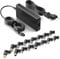Basicvolt Universal 90W Laptop Ladegerät für HP Dell Acer ASUS Lenovo Toshiba Medion Samsung Sony Netzteil mit 15 DC Stecker
