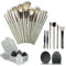 Make-up Pinsel Set Schmink Ei Schwamm Reiniger Gesicht Peeling Hyaluron Lippen Massage Mascara Eyeliner Lidschatten Maske Mitesser BeautySet