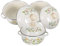 Ciieeo 3-Teiliges Set Emaille-Topf Flacher Boden Schmortopf Vintage-Suppentopf Vintage-Suppentopf Herd Saucenpfannen Topf Mit Griff Hot Pot Emaille-Kochtopf Chinesischer