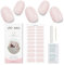 JMEOWIO Adesivi Unghie Gel UV - Nail Art Stickers per Decorazioni e Disegni