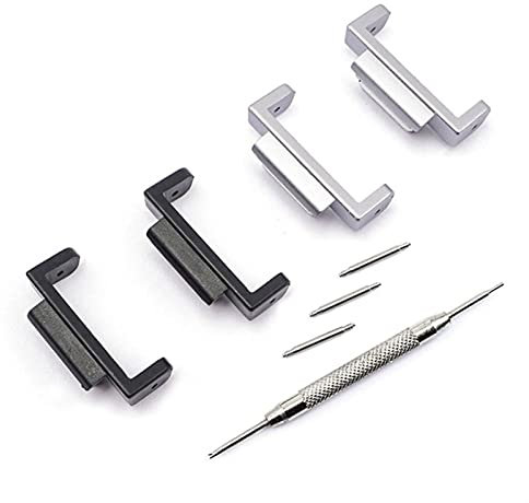 INFRI 1 Paar ABS-Stecker-Adapter für GA-110/100/120 GD-100/110/120 GA2100 DW-5600 GX-56BB Uhrenzubehör, 16 x 22 mm, Einheitsgröße, Achat