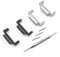 INFRI 1 Paar ABS-Stecker-Adapter für GA-110/100/120 GD-100/110/120 GA2100 DW-5600 GX-56BB Uhrenzubehör, 16 x 22 mm, Einheitsgröße, Achat