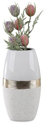 Vase 25 Goldrand Tischvase Dekovase rund formano