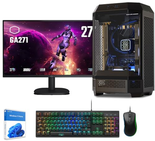 Sedatech Pack PC Gaming Pro Tower • i9-14900KF • RTX4070 Super • 32Gb DDR5 • 2Tb SSD M.2 • Windows 11 • Monitor 27''