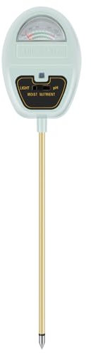 BOBASH 4 in 1 Boden -pH -Test für Gartenzuchtbauern (1,hellgrün)