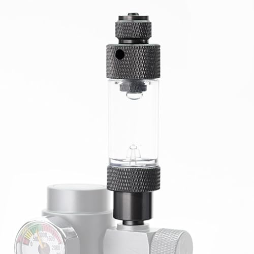 Aquarium des CO2-Reglers – Diffusor und Theke, Luftpumpen-Zubehör für | Aquarien | aus Kunststoff, löst das System mit einem Windbecher, CO2-Gas-Verfeinerer für Tanks