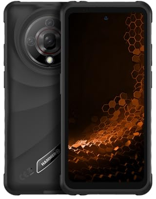 Hammer Iron 6 5G 8GB/256GB Outdoor Handy, Baustellenhandy und Rugged Smartphone, 6.56 120Hz Display, IP69 wasserdicht, 6050mAh Akku, Dual SIM, NFC – Schwarz