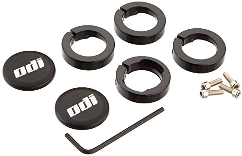 ODI Griffe Accessories Klemmringe für Lock-On System, Schwarz, 7 mm, D70LJB