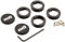 ODI Griffe Accessories Klemmringe für Lock-On System, Schwarz, 7 mm, D70LJB