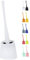 Spirella, Blanco colección Move, Escobilla para el inodoro 40 x 12.5 x 12.5 cm, Polipropileno
