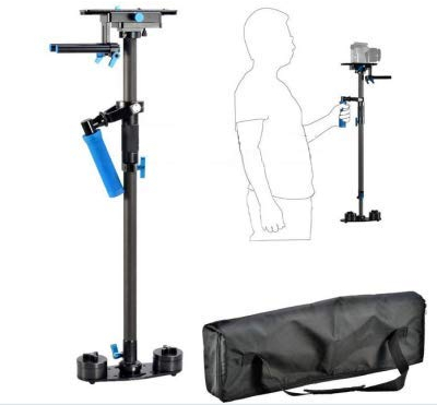 Gowe 1–7 kg 120 cm Kohlefaser Stabilisator Kamera Video Steadicam DSLR Steadycam