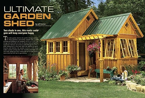 The Family Handyman Project Plans (Digital Download): The Ultimate Garden Shed (9'6 x 16'): The Ultimate Garden Shed Plan