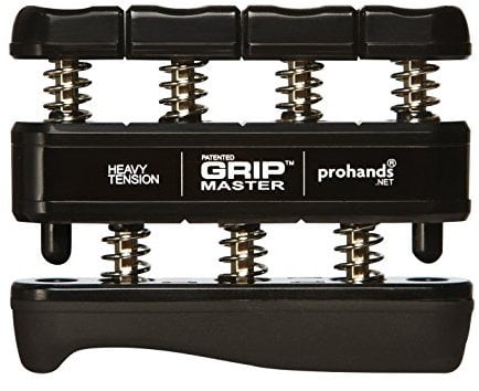prohands by Gripmaster medical - Aparato entrenador de dedos, color negro, resistencia 9 lbs
