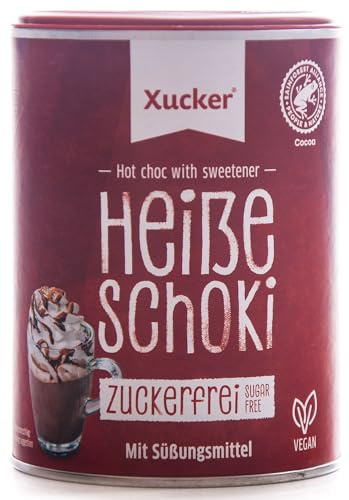 Xucker Trink-Schokolade mit Xylit, 2er Pack (2 x 200 g)