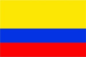 FRIP - XXL Kolumbien Kolumbia Fahne Flagge Gr. 2,50x1,50m mit Ösen
