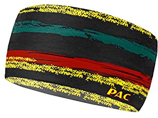 P.A.C. Headband Rastafari Multifunktionstuch - funktionelles Mikrofaser Stirnband, Halstuch, Schal, Kopftuch, Unisex