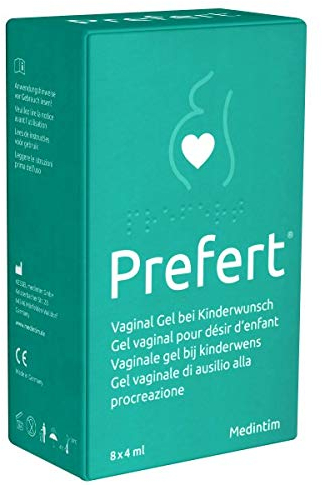 PREFERT Vaginal Gel bei Kinderwunsch 4x8 ml
