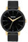 Nixon - Kensington Leather 37 mm Gold / Black / White - Armbanduhr Damen
