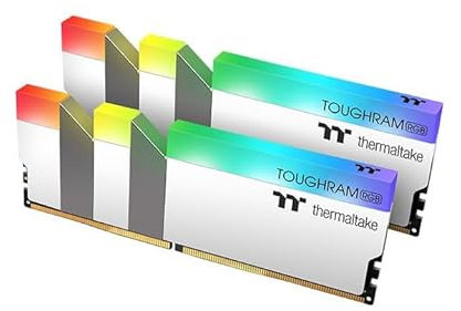 Thermaltake DIMM DDR4-4600 - Kit memoria da 16 GB, colore: Bianco