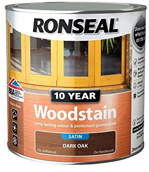 Ronseal Trade 10yr Woodstain - Dark Oak - 2.5L