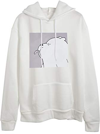 qiaoxiahe Damen Lässiges Hoodie Lange Ärmel Kapuzenpullover Langarm Sport Sweatshirt Kontrastfarbene Kapuze Pullover mit Tasche für Herbst Winter