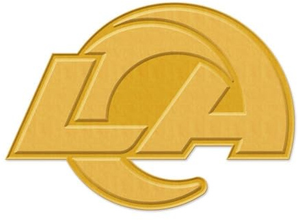 NFL Universal Schmuck Caps PIN GOLD Los Angeles Rams