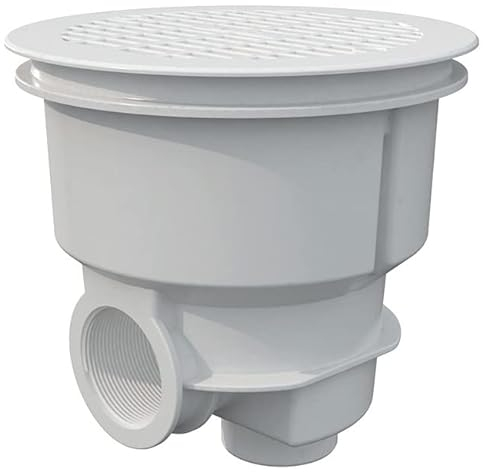 Suinga Sumidero Norm con Rejilla Plana para Piscinas de hormigón.