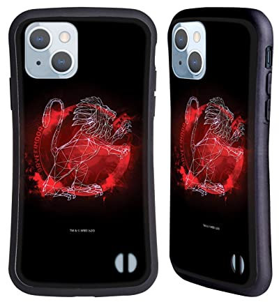Head Case Designs Offizielle Harry Potter Gryffindor Deathly Hallows XVIII Hybride Handyhülle Hülle Huelle kompatibel mit Apple iPhone 14