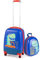 DREAMADE Kinderkoffer Jungen mit Rucksack 18+12, 2 TLG. Kinderkoffer Set, Kindergepäck Trolley, Kindertrolley Jungen & Mädchen, Reisetrolley mit Rollen (Dinosaurier 2, 18 Zoll + 12 Zoll)