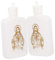 Garneck 2st Weihwasserflasche Heilige Plastikflaschen Leere Segenswasserflasche Kirchliche Wasserflaschen Religiöser Wasserbehälter Kirchenzubehör Kleine Wasserflasche Sport Weiß