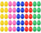 MEISH 50 piezas de huevos de percusión, huevos musicales para regalos de fiesta, suministros para el aula