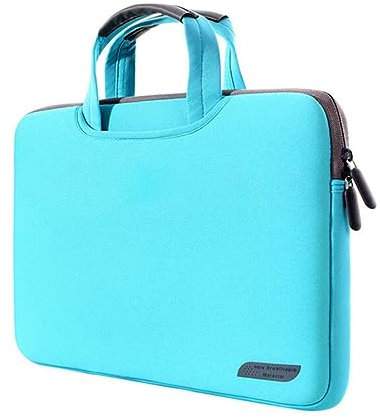 König Design Sacoche universelle pour ordinateur portable 12-15,4 - Couleur : vert - Taille au choix : 13,3