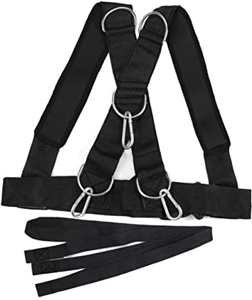 Toddmomy Schlitten-trainingsgurt Für Fitness Mit Gepolsterten Schultergurten Widerstandsfähig Für Übungen Robustes Material Geeignet Für Schlitten Und Reifentraining