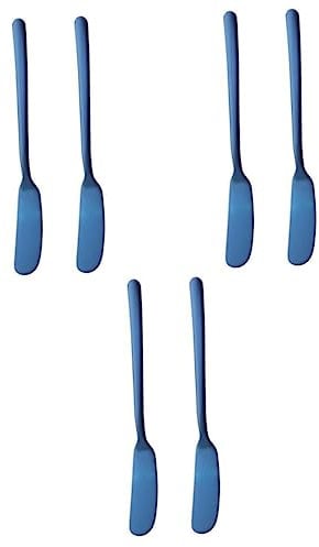 LIFKOME 6stücke Butter Und Käsemesser Multifunktionale Schneidewerkzeuge Für Marmelade Und Dekoration Für Küche Und Blauton