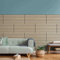 Bilderwelten Akustikpaneel Eiche Natur 1 Stk. 104x52 cm Holzpaneel Holzwand Holzverkleidung 3D Akustik Platte Schallabsorber Wand Panel Schlafzimmer