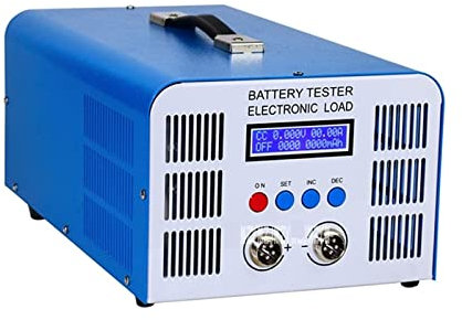 XINHAN Portable Battery Tester EBC-A40L Electronic Load Battery Capacity Tester Lithium Lead Acid Battery Capacity Tester Charge/Discharge 40A 200W Battery Capacity Check(220)