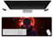 PUrar Japanese Uchiha Obito Anime Mauspad, XL, 800 x 300 mm, wasserdichtes Gaming-Mauspad und 3 mm Basis aus rutschfestem Gummi, strukturierte Oberfläche
