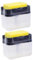 Baluue 2 Set Dispenser Di Sapone Lavello Porta Spugna Piatto Di Sapone Pompa Dispenser Lavastoviglie Dispenser Dispenser Di Liquidi Lavastoviglie Spugna Scrubber Spugne Per Lavare I