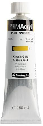 Schmincke PRIMAcryl Professional Klassik Gold 150 ml Tube, 13 896 019