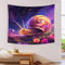 HLXZMCVBT 3D Druck Schnecken Wandteppiche Poster Ornament Wandbehang Wandteppich Wanddeko Wandbehang Für Schlafzimmer, Wohnzimmer, Wohnheim,Tapisserie 70cmx100cm