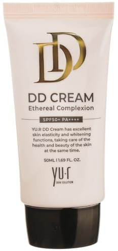 Yu.r DD Creme Ethereal Complexion, SPF 50+ Leicht, 2-in-1 Make-up und Pflege, 50ml (light)